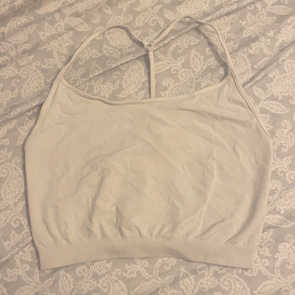 crop top w razor back